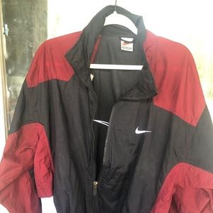 hoodless jacket nike